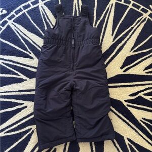 L.L. bean 2T Navy Grow Cuff Snow Pants! Grant quality gently used!